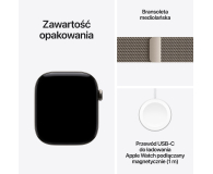 Apple Watch 12 46/Naturalny tytan/Mediolańska Bransoleta M/L 5G - 1594085 - zdjęcie 7